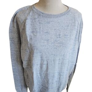 J. Crew Womens Light Gray Crewneck Sweater Size 1X